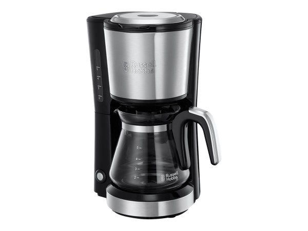 Russell Hobbs 24210-56 - Macchina da caffè con filtro - 0,625 L - Nero - Acciaio inox