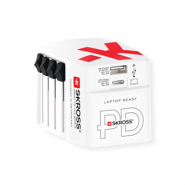 SKROSS World USB Charger AC45PD