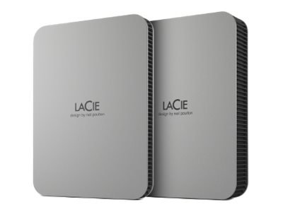 LaCie Mobile Drive (2022) - 5 TB - 2.5" - 3.2 Gen 1 (3.1 Gen 1) - Argento