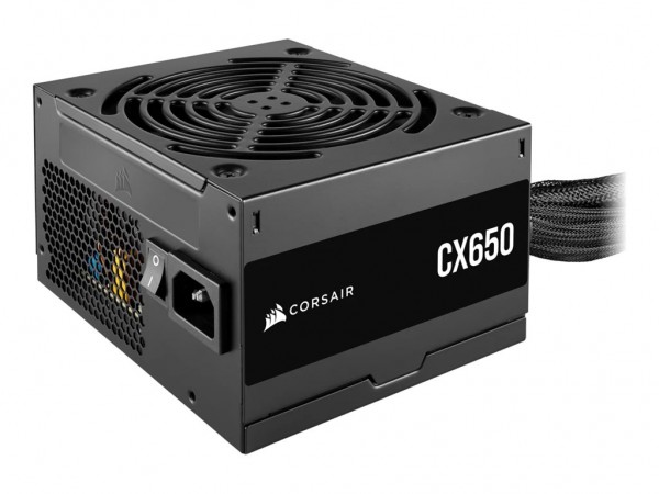 Corsair CX Series CX650 - 650 W - 100 - 240 V - 47 - 63 Hz - 10 - 5 A - 130 W - 624 W