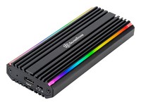SilverStone MS13 schwarz RGB-LED-Statusanzeige - Alloggiamento - USB Typ C