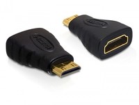 Delock 65244 - 19-p HDMI-C M - 19-p HDMI-A F - Nero