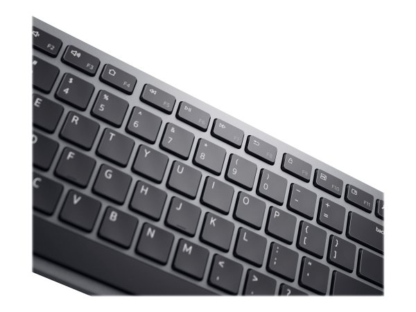 Dell Kb700 Keyboard Bluetooth Qwerty Us International Grey - Tastiera - QWERTY