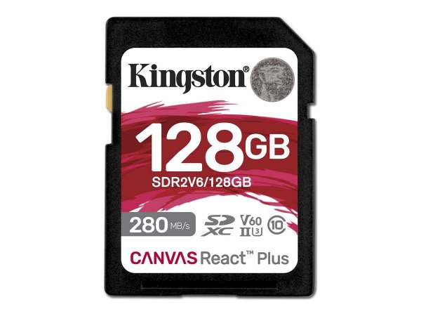 Kingston Canvas React Plus Sdxc Uhs-Ii - Extended Capacity SD (SDXC)