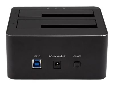 StarTech.com Docking Station a Doppio Bay SATA per 2x 2,5/3,5" SATA SSD/HDD - USB 3.0 - HDD - SSD -