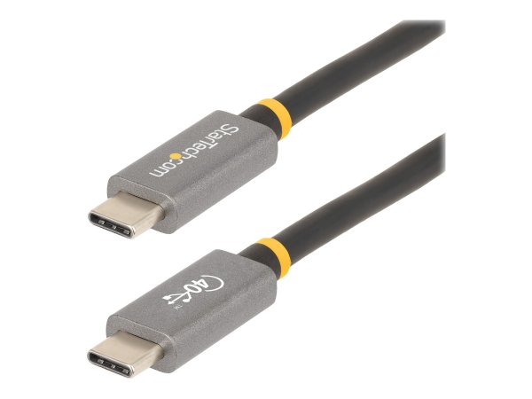 StarTech.com Cavo USB4 da 1 m - Cavo USB Type-C Certificato USB-IF - 40 Gbps - cavo di ricarica e tr