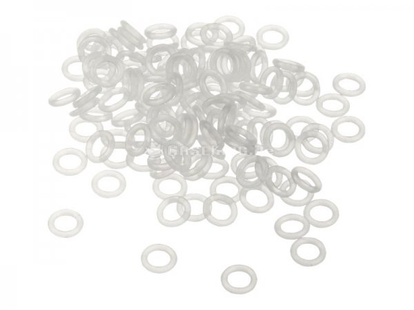 King Mod Geräusch-Unterdrückungsset für Tastatur-Tasten - durchsichtig Packung mit