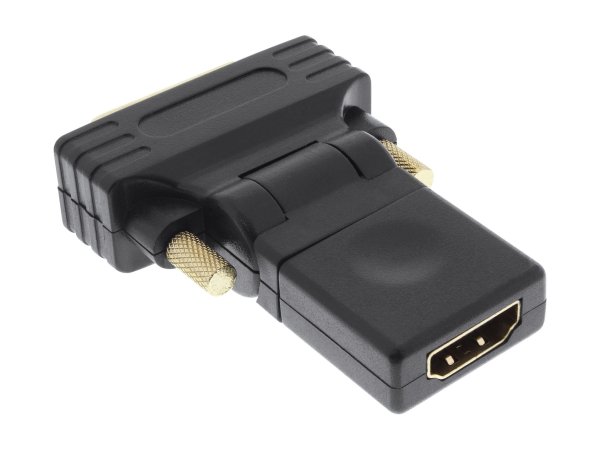 InLine Videoanschluß - HDMI (W) bis DVI-D (M)