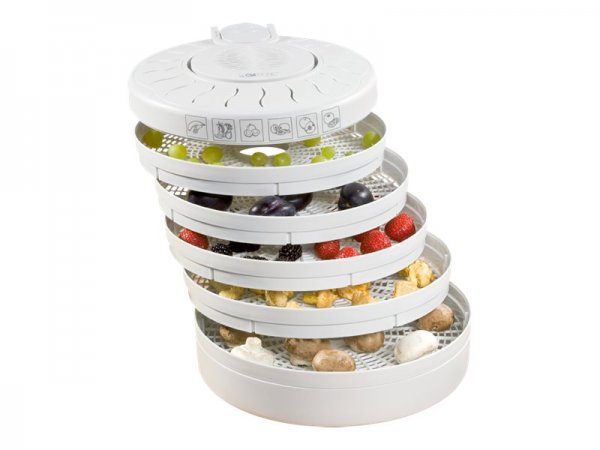 Clatronic DR 2751 weiß Dörrobstautomat 5 Ebenen