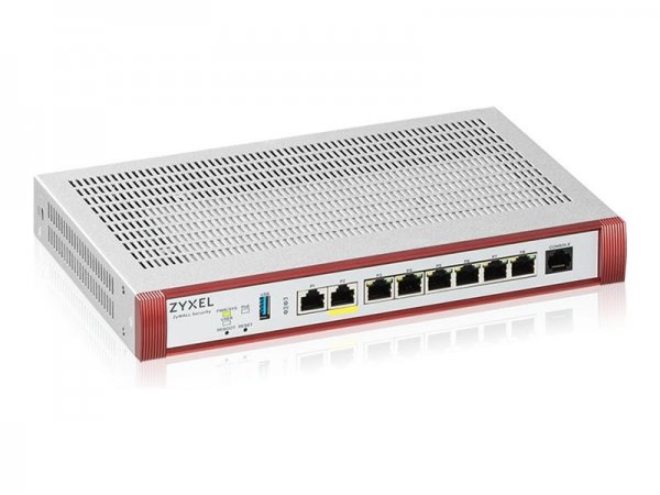 ZyXEL USG FLEX 200HP - 5 Gbit/s - 1,2 Gbit/s - 2000 Mbit/s - 191,9 BTU/h - IKEv2 - IPSec - SSL - Cab