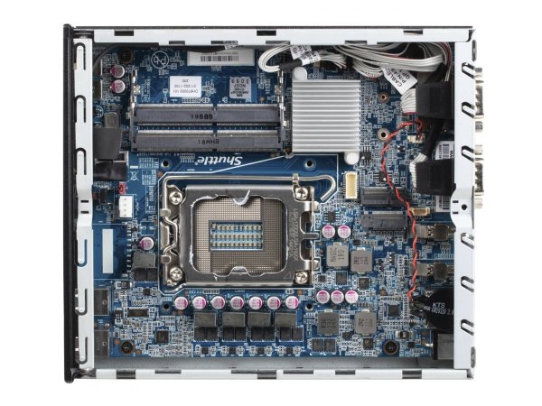 Shuttle DH670V2 - 1.35L sized PC - Mini PC barebone - Intel H670 - LGA 1700 - DDR4-SDRAM - PCI Expre