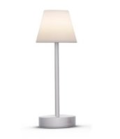 NewGarden LOLA SLIM 30 - Grigio - Ferro - Polietilene - IP44 - Lampadina/e non sostituibile/i - 2 W