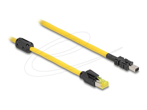 Delock Kabel RJ45 Stecker Cat.6 zu Mini I/O d-Form Typ 2 - Cavo - Rete