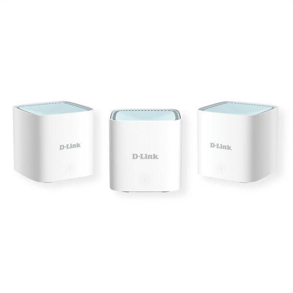 D-Link Eagle Pro AI AX1500 Mesh System - 3 Pack - Router - WLAN