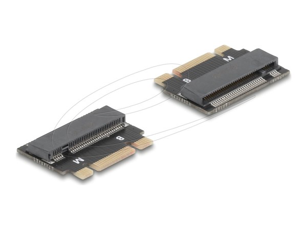 Delock Adapter M.2 Key B+M St> M Slot Verlängerung - Adattatore - Digitale/dati