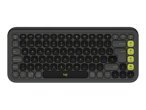 Logitech POP Icon Keys KB GRAPHITE-ESP-MEDITER-41 - Tastiera - QWERTY