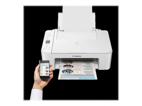 Canon PIXMA TS3351 - Ad inchiostro - Stampa a colori - 4800 x 1200 DPI - Copia a colori - A4 - Bianc