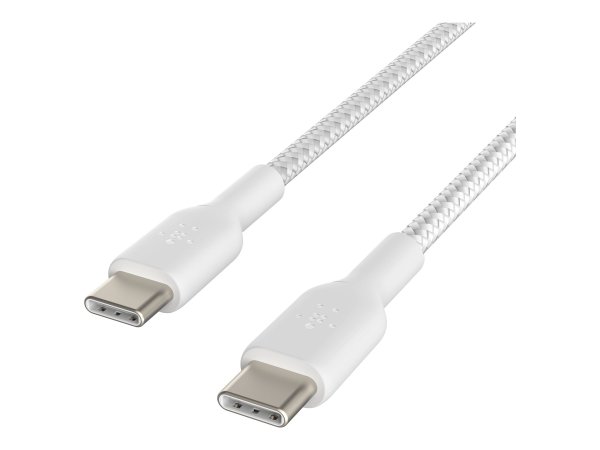 Belkin CAVO INTRECCIATO PVC USB-C TO USB-C 1M TWIN PACK - 1 m - USB C - USB C - USB 2.0 - 0,48 Gbit/