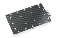 Alphacool 13395 - Blocco d'acqua + piastra posteriore - Alluminio - Carbonio - Rame - Nero - 1/4" -