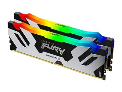 Kingston FURY 32GB 6400MT/s DDR5 CL32 DIMM (Kit da 2) Renegade RGB - 32 GB - 2 x 16 GB - DDR5 - 288-