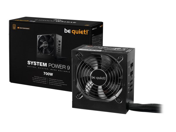 Be Quiet! System Power 9 | 700W CM - 700 W - 200 - 240 V - 50 Hz - 6 A - Attivo - 130 W