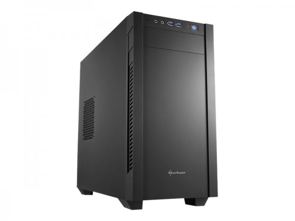 Sharkoon S1000 - Tower - PC - Nero - micro ATX - Mini-ITX - Metallo - 15,5 cm