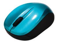 Verbatim Go Nano - Ambidestro - RF Wireless - 1600 DPI - Ciano
