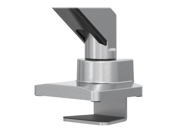 Neomounts NM-D775DX3SILVER Braccio per monitor 17-27" - molla a gas - Topfix - 180°-stop - Morsetto/