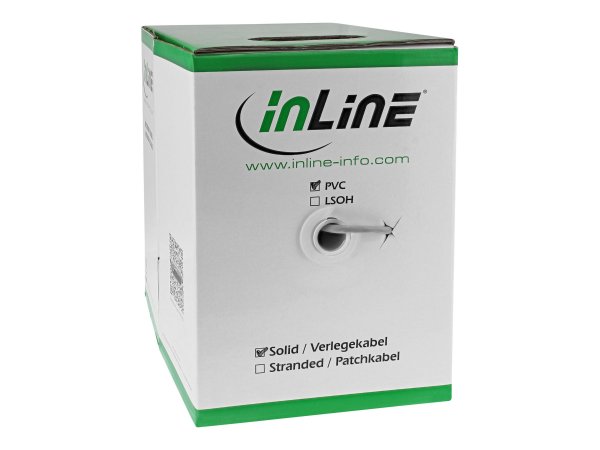 InLine Cavo LAN - F/UTP - Cat.5e - AWG24 CCA - PVC - 100m