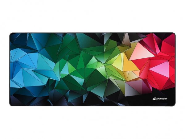 Sharkoon SKILLER SGP30 - Multicolore - Fantasia - Gomma - Tessile - Barra appoggiaferro antiscivolo