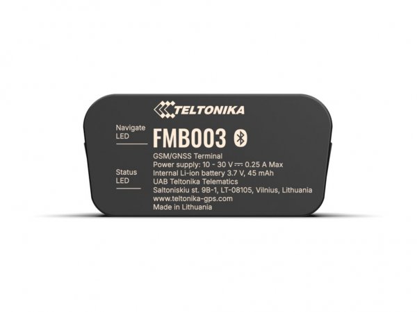 Teltonika · Tracker GPS· FMB003· Fahrzeug· GNSS/GSM/BLE 4.0