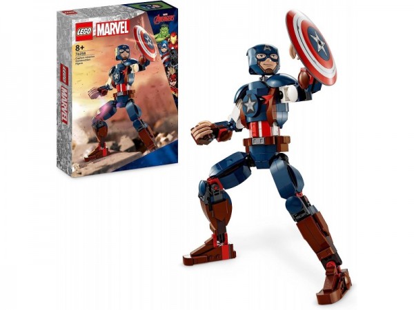 LEGO Marvel Captain America Baufigur 76258