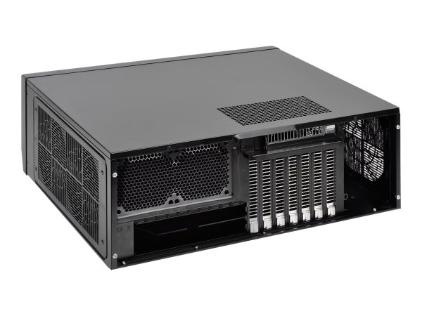SilverStone Grandia GD09-C - Tower - SSI CEB - keine Spannungsversorgung ATX PS/2 - Schwarz - Torre
