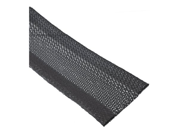 InLine Guaina per cavi - tubo in tessuto con chiusura a hook and loop,1mx25mm ne