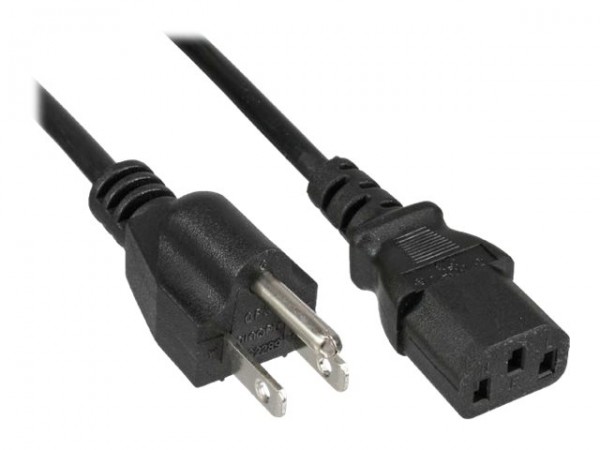 InLine Cavo di Alimentazione - Spina USA a IEC C13 - 5 m