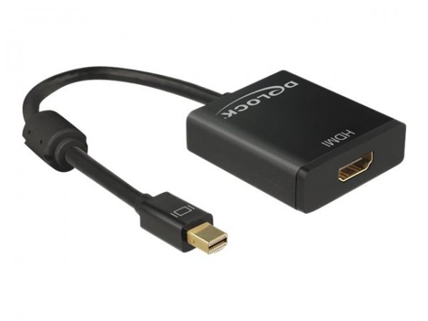 Delock 62611 - 0,2 m - Mini DisplayPort - HDMI tipo A (Standard) - Maschio - Femmina - Oro