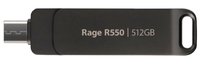 PATRIOT Flashdrive Rage R550/s USB A+C Drehbares Design - 512 GB