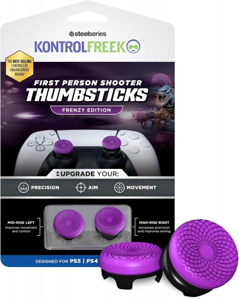 SteelSeries FPS Frenzy Purple/Black - PS5