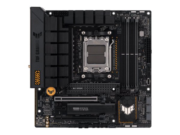 ASUS TUF GAMING B650M-PLUS - AMD - Socket AM5 - AMD Ryzen 7000 Series - Socket AM5 - DDR5-SDRAM - 12