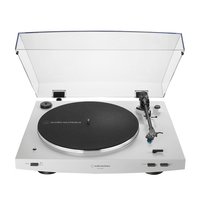 Audio-Technica AT-LP3XBTWH - Giradischi con trasmissione a cinghia - Completamente automatico - Bian