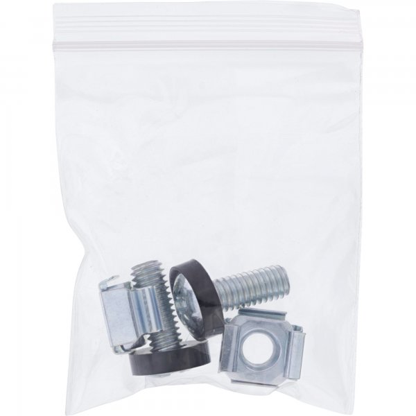 InLine Staffa per cavi - metallo - 44x85mm nero