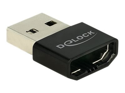 Delock Lade-/ Datenadapter - USB (M) bis HDMI (W)