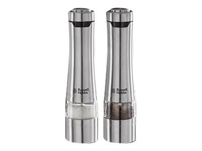Russell Hobbs 23460-56 - Set macina sale e pepe - Acciaio inox - Acciaio inox - Ceramica - Pepe - Sa