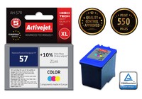 Activejet AH-57R Ink Replacement HP 57 C6657AE Premium - Compatibile - Cartuccia di inchiostro