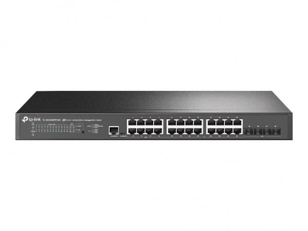 TP-LINK JetStream TL-SG3428XPP-M2 - Gestito - L2+ - 2.5G Ethernet (100/1000/2500) - Supporto Power o