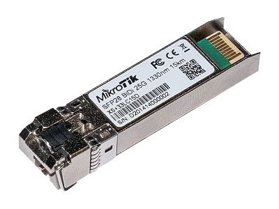 MikroTik 1.25G SFP 10G SFP+ und 25G SFP28 Module 15km 1270nm+ 1330nm - Router - 25 Gbps