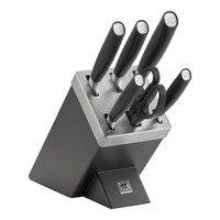 Zwilling All*Star 33780-500-0 Messerblock-Set 7-teilig selbstschärfend Silber/Anthrazit