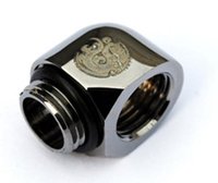 Bitspower International Bitspower BP-BSWP-C39 - Liquid cooling system rotational angled fitting