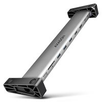 AXAGON HMC-10HLS Multiport-Hub 4x USB-A und 2x USB-C HDMI 4k/60Hz RJ-45 SD/microSD PD