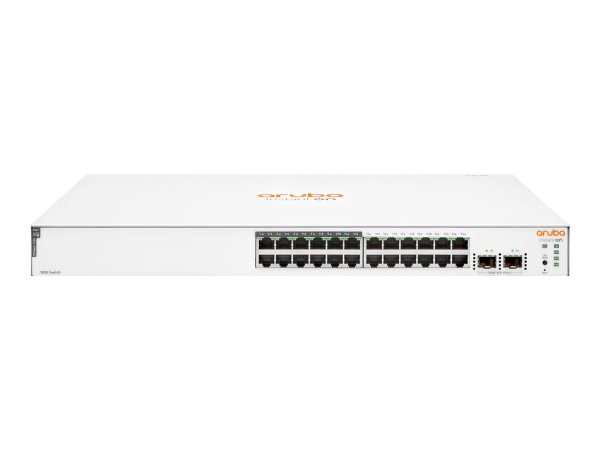 HPE Networking Networking Instant On Switch 24p Gigabit CL4 PoE 2p SFP 195W 1830 - Gestito - L2 - Gi